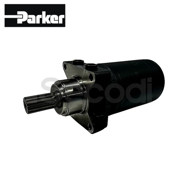 MOTEUR PARKER TG 960CM3 Z14-4TR Ø147.6MM-G1/2"-PEINT EN NOIR TG0960HW440AAAA