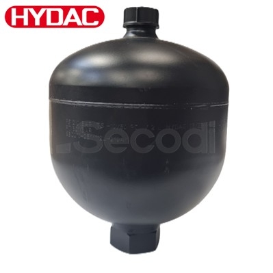 ACCUMULATEUR A MEMBRANE HYDAC 2L 210 BAR P0=109 BAR +CE SBO210-2E1/112U-210AK EX : 3041968 ; 3321516